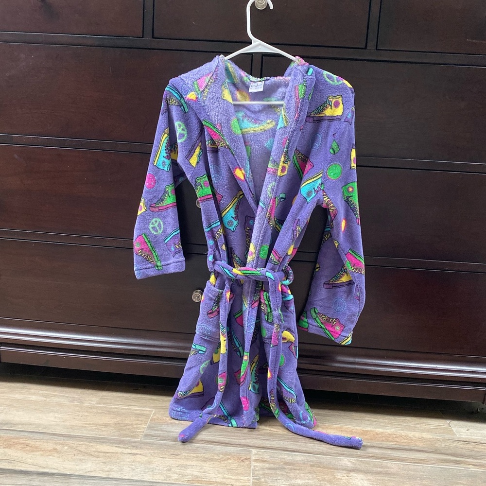 Girls Junk Fleece Robe One Size